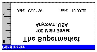 5. Selezionare Fonts Tab ed impostare il Font a Arial, Size a 18 e Style a Bold. Puoi avere bisogno di dimensionare il campo Label per adattarlo al testo. 6.