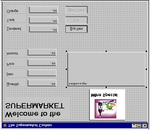 Visualizzare le immagini Il controllo immagine può visualizzare una figura da bitmap, dall icona, o dal metafile. Utilizzare la proprietà Picture per specificare il grafico da spostare.