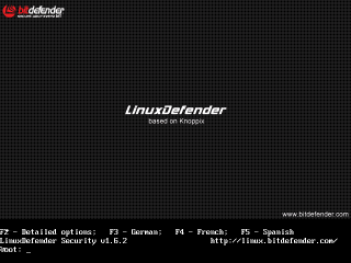 Guida LinuxDefender CD di soccorso BitDefender 11 11. Guida LinuxDefender 11.1. Avvio e chiusura 11.1.1. Avvio di LinuxDefender Per avviare il CD, configura il BIOS del tuo computer per avviarsi dal CD, inserisci il CD nell unità e riavvia il computer.