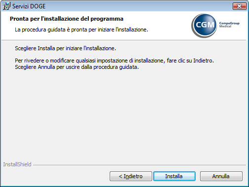 1.2 Installazione postazione medico 1. Aprire la connessione internet 2. Fare clic sul link per prelevare il file di installazione: http://www.compugroupmedical.it/download.asp?