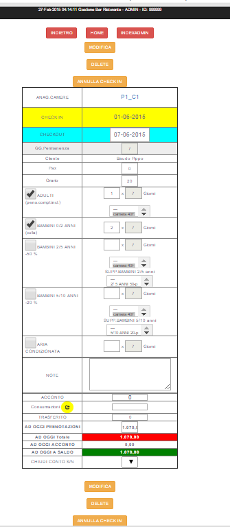 SCHEMA PRENOTAZIONI Lo SCHEMA DI PRENOTAZIONE e completamente personalizzabile sia in base alla fila scelta che in base al