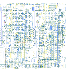 3.2 - Scheda di controllo Il cuore del sistema di controllo è composto da una scheda elettronica con microprocessore. Lo schema sotto indica l ubicazione delle entrate e delle uscite principali.