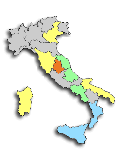 Toscana 12 12 4 33% Umbria 11 4 4 3 75% Veneto 21 21 7 33% Totale 91 88 32 35% Fonte: Agenas, 2010 Figura 2 - Diffusione in Italia dell informazione dei tempi di attesa nei siti web di regioni e Asl