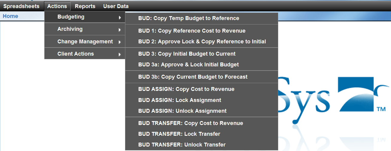 Caratteristiche EcoSys Actions Include i Processi di Cost