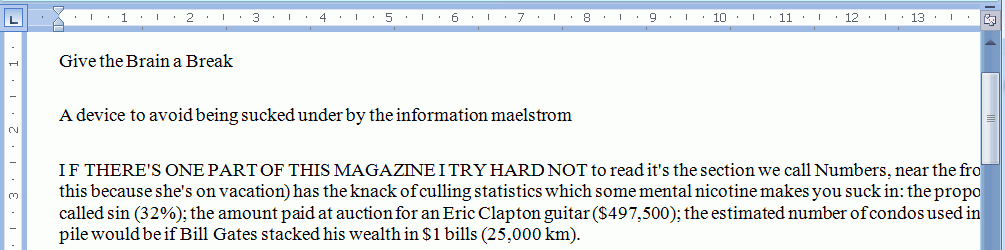 Sezione 9: Salvataggio di documenti generale del layout del documento basato sull'opzione di layout selezionata.