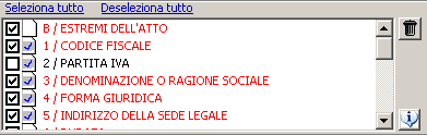 1.1.7 UTILIZZAZIONE CAMPI IMPUTAZIONE DATA Nei "campi data" è disponibile una gestione semplificata d'imputazione dei valori che ne esegue il controllo automaticamente, per cui la data, puà essere