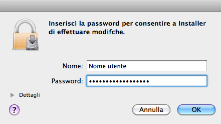 3 Installazione per Mac (3 CD) 3.1 MyScript Studio Notes Edition Figura 36 Configurazione dell'installazione 9. Cliccare su Installa.