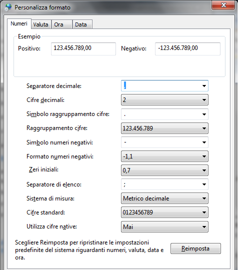 Modulo 1 - Nuova ECDL G. Pettarin - Computer Essential Per modificare i formati di data e ora fare un clic nelle relative caselle.