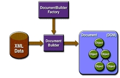 25 / 74 3.1.5.1 DOM Parser Vediamo come ottenere un documento DOM partendo dall XML import javax.xml.parsers.documentbuilder; import javax.xml.parsers.documentbuilderfactory; import org.w3c.dom.