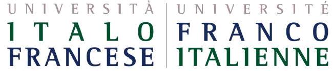 UNIVERSITÀ DEGLI STUDI ROMA TRE DIPARTIMENTO DI BIOLOGIA E UNIVERSITÀ ITALO-FRANCESE DOTTORATO DI