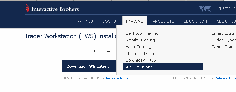 Per Utenti IB 13 ) caricare active x di IB : gli activex servono per far dialogare TWS con software esterni, usando sia la porta socket (quella che usa VolT) sia il DDE di excel.