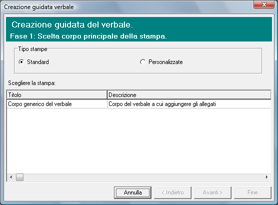 34 10.1 Verbale : organizzazione (allegati) Il verbale può essere organizzato anche per fasi, nel caso si voglia un verbale per allegati.