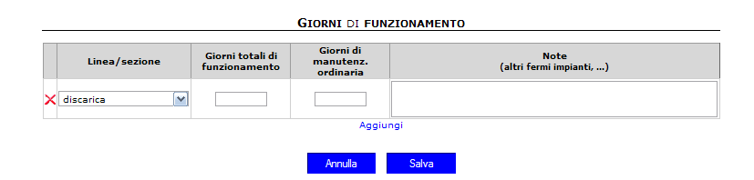 Menu Rifiuti Raccolta mensile rifiuti in uscita Compilare tutti i campi a disposizione, come per la sezione precedente, ad esclusione dei campi trattato ed extraprovinciale.