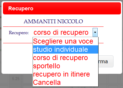 2.3. Le Note Questo tasto permette l inserimento di una nota legata ai voti immessi (es. motivazione dell insufficienza).