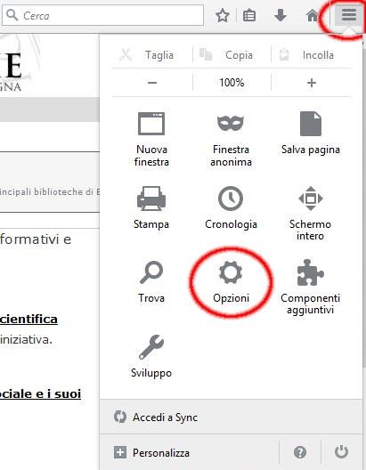 Opzioni Selezionare Avanzate e sul tab Rete nella sezione