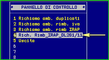 nei quadri d impresa/lavoro autonomo, il dato relativo all IRAP deducibile ai fini della determinazione del nuovo reddito e delle nuove imposte.