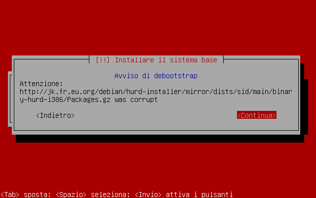 14 3. Debian GNU/Hurd: il debian-installer Al riavvio potremo lanciare il nuovo sistema dall altrettanto fiammante GRUB2: 3.