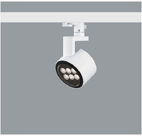 APPARECCHIO M [app_m] Apparecchio per facciate con LED Graphit m LED 6W 750lm 4000K bianco neutro EVG Lente Spherolit spot Corpo e base da parete: fusione di alluminio