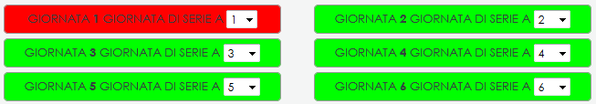 GESTIONE COMPETIZIONI Dal menù gestione competizioni Si potrà: Figura 18 - Menù Gestione Competizioni - Eliminare una competizione - Modificarne il calendario - Modificare gli scontri (solo in caso