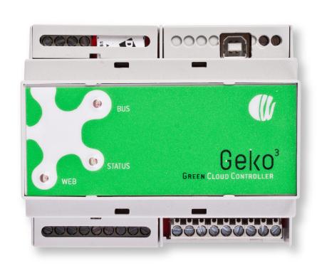 geko 3 Modulo per la gestione di impianti Caratteristiche MCU ad alte prestazioni 2 porte RS485 per la comunicazione con inverter fotovoltaici, inverter minieolici, misuratori di energia, contanergia.