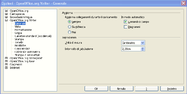 Opzioni Scheda Vista In Linee guida, spuntiamo la casella Linee guida durante lo spostamento, per visualizzare le righe esterne