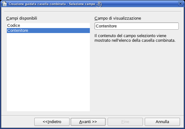 AM5 Database livello avanzato 9 Ricerca valori in una tabella: In modalità modifica, nella scheda dati delle proprietà del Campo di controllo: 1.