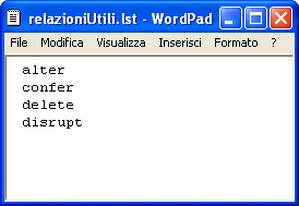 Clustering, dunque i dati contenuti in questa cartella sono gli stessi contenuti nella cartella Risorse dell applicazione sviluppata per il TCP e sono descritti nel paragrafo 6.1.