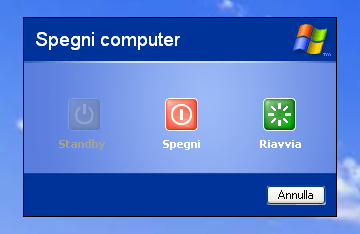 sistema operativo Windows XP che si concluderà con la richiesta di selezione dell account con cui lavorare 2 e la digitazione della password d accesso: Alla fine del caricamento delle impostazioni