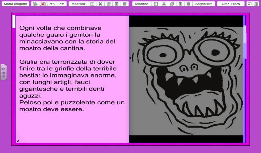 Come per la casella Testo la casella Disegno Lettore presenta un numero in alto a sinistra, è il numero che identifica l elemento, cliccandoci sopra e trascinando è possibile spostare le finestra