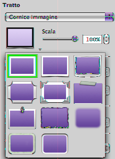 Incorniciare gli oggetti Caselle di testo, immagini, filmati, forme e segnaposti multimediali possono essere tutti racchiusi in bordi grafici, detti cornici immagine.