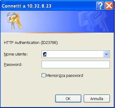 5 2. Inserimento della password di configurazione Alla prima connessione con le interfacce di gestione web o dopo un ripristino completo, non sarà richiesta una password per configurare l Acces