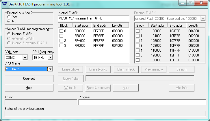 Selezionare una porta tra COM2 e COM4. 9.3 Installazione del programmatore Nel Vostro disco TDMS, potete trovare un programma d installazione chiamato FlashDevKit16V131. Selezionate INSTALL.