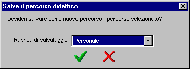 dettagli, vai alla sezione Per salvare un percorso didattico. 2. Clicca sul tasto Seleziona uno o più studenti. Appare la schermata Studenti nella banca dati. 3.