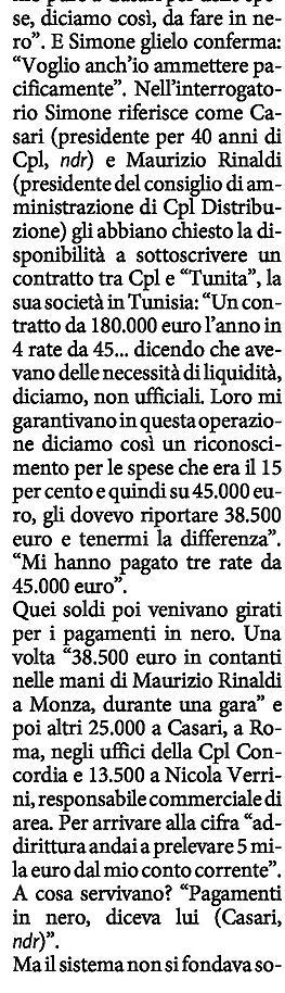 Ho Rivela Dal? Per dicendo Una N e data : 150411-11/04/2015 Diffusione : 50466 Pagina 8: Periodicità : Quotidiano Dimens. 34.94 : % FattoQuo_150411_8_7.pdf 480 cm2 Sito web: http://www.