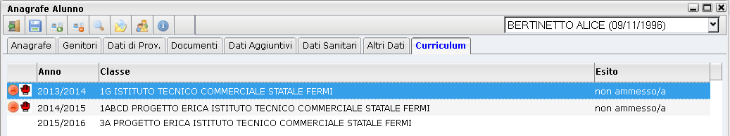 Altre Variazioni Nel prospetto stampa eletti Consigli di Classe con dati personali, viene aggiunto il campo e-mail e, nella colonna Telefono, viene riportato il num. di cellulare.