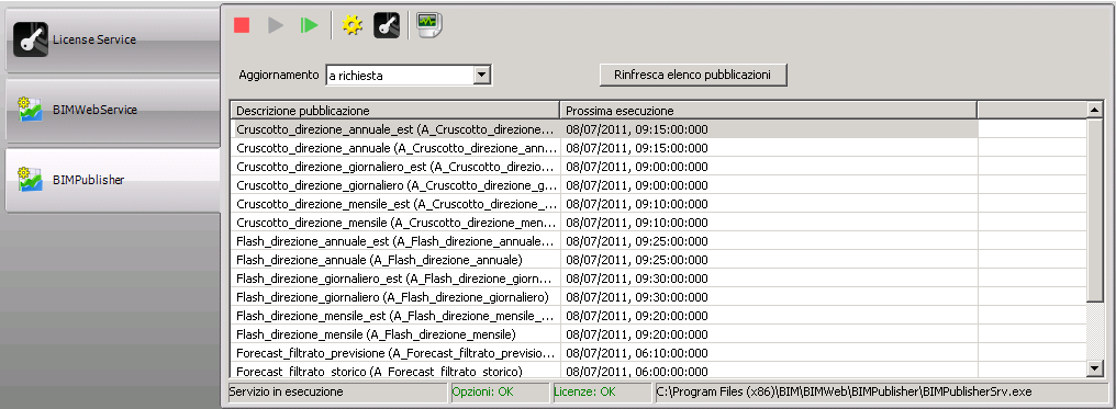 License Server e Service Console Un sistema di gestione di licenze concorrenti La suite BIM richiede l'installazione di due componenti: un License Server centralizzato, che gestisce la distribuzione