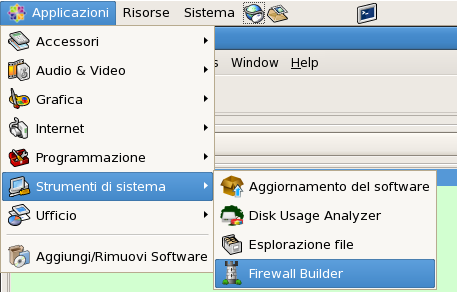 Capitolo 3 Firewall Firewall Builder Firewall Builder è uno strumento di configurazione per firewall molto potente.