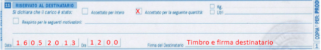 Si riporta inoltre un facsimile di registro