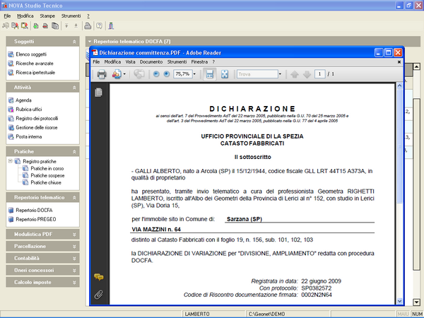 202 NOVA Studio Tecnico Stampa dichiarazione per committenza 17.