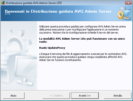 8. AVG Admin Lite AVG Admin Lite è una versione semplificata di AVG Remote Installation.