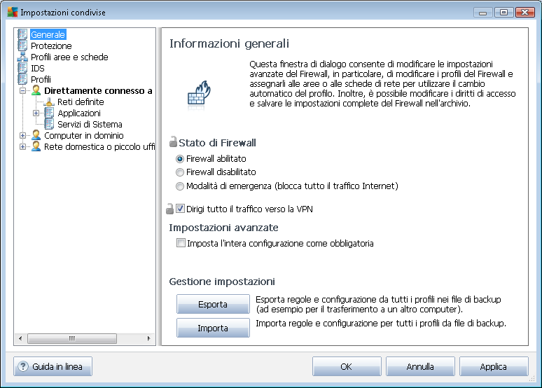 10.2.1. Impostazione degli elementi come obbligatori È possibile impostare l'intera configurazione come obbligatoria selezionando la casella di controllo Imposta l'intera configurazione come