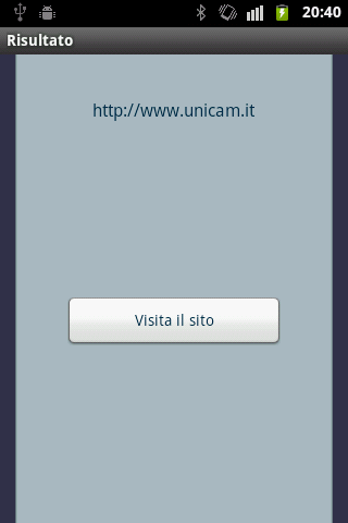 Terza fase: creazione di applicazioni per Android 4.