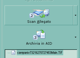 PROGETTO AID 23 24 PROGETTO AID L operatore inserisce gli indici del documento 38 e batte per la terza volta il tasto invio.