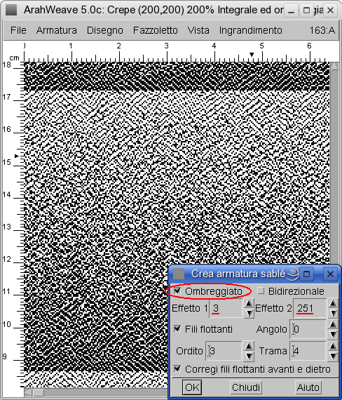 Manuale dell'utente Figura 57: Creazione di armature crepe 4.11.