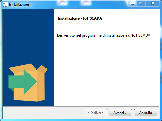 3 Installazione Software 3.1 Files forniti L IOT SCADA viene fornito come file eseguibile da installare su sistemi Windows.