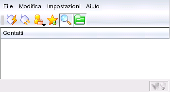 5Il desktop di KDE Figura 5.12: Chattare con Kopete Con un messenger, potete anche scambiarvi dei file.