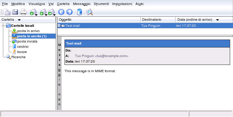 16KMail: ilprogramma di posta elettronica di KDE L ultima scheda, Profili contiene i vari parametri che vi mette a disposizione il programma.