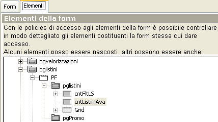 8.4 Listini Avanzati È stata migliorata la pagina dei listini modificando la griglia dei listini avanzati; oltre al cambiamento dell aspetto grafico, è stata aggiunta la colonna per poter andare in