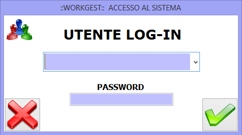 Entriamo in WORKGEST Workgest mediante il database Microsoft SQL integra una gestione multiclient programmabili dall amministratore per concedere privilegi di utilizzo diversificati, monitorando l