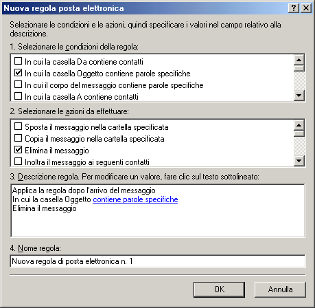 Posta Elettronica con Microsoft Outlook Express - II Selezionando dal menu Visualizza > Tutte le intestazioni della finestra di un Nuovo messaggio di posta, si può impostare la visualizzazione del